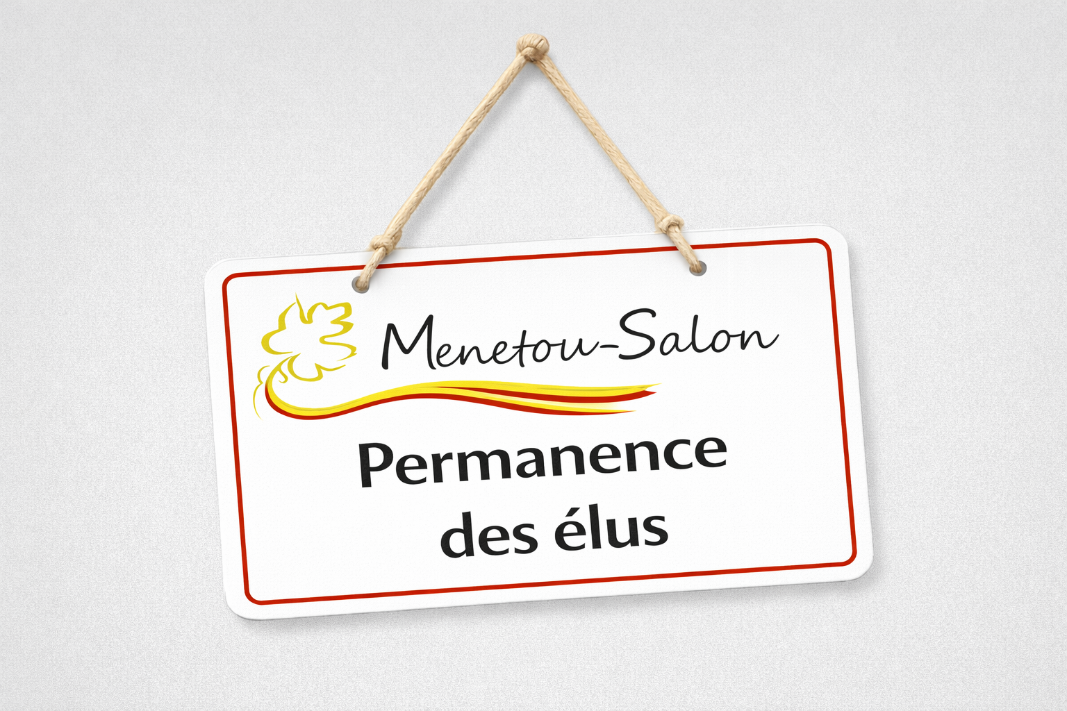 Panneau de permanence des elus