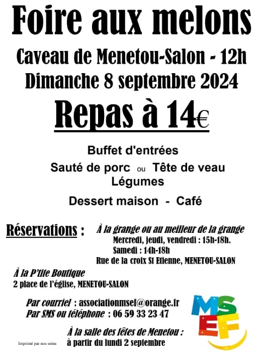 20240908 Foire aux melons repas